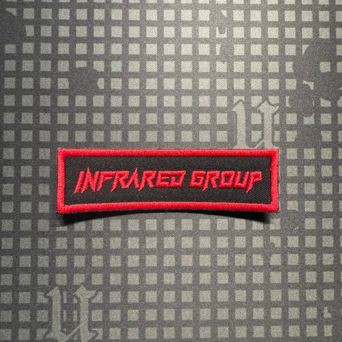 Infrared Group v1 Name Tape | Red