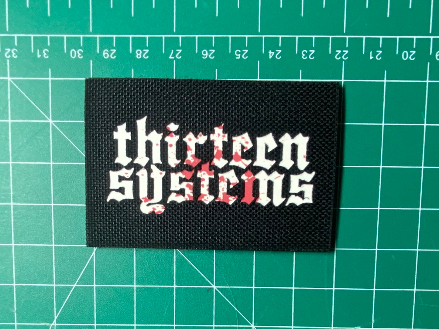 13Systems Bloodsplatter Patch